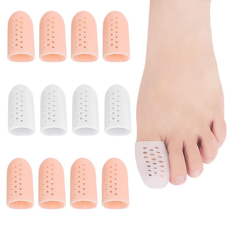 Big Toe Cap, 10 Pcs Breathable Toe Protector Toe Cover Sleeves Wi