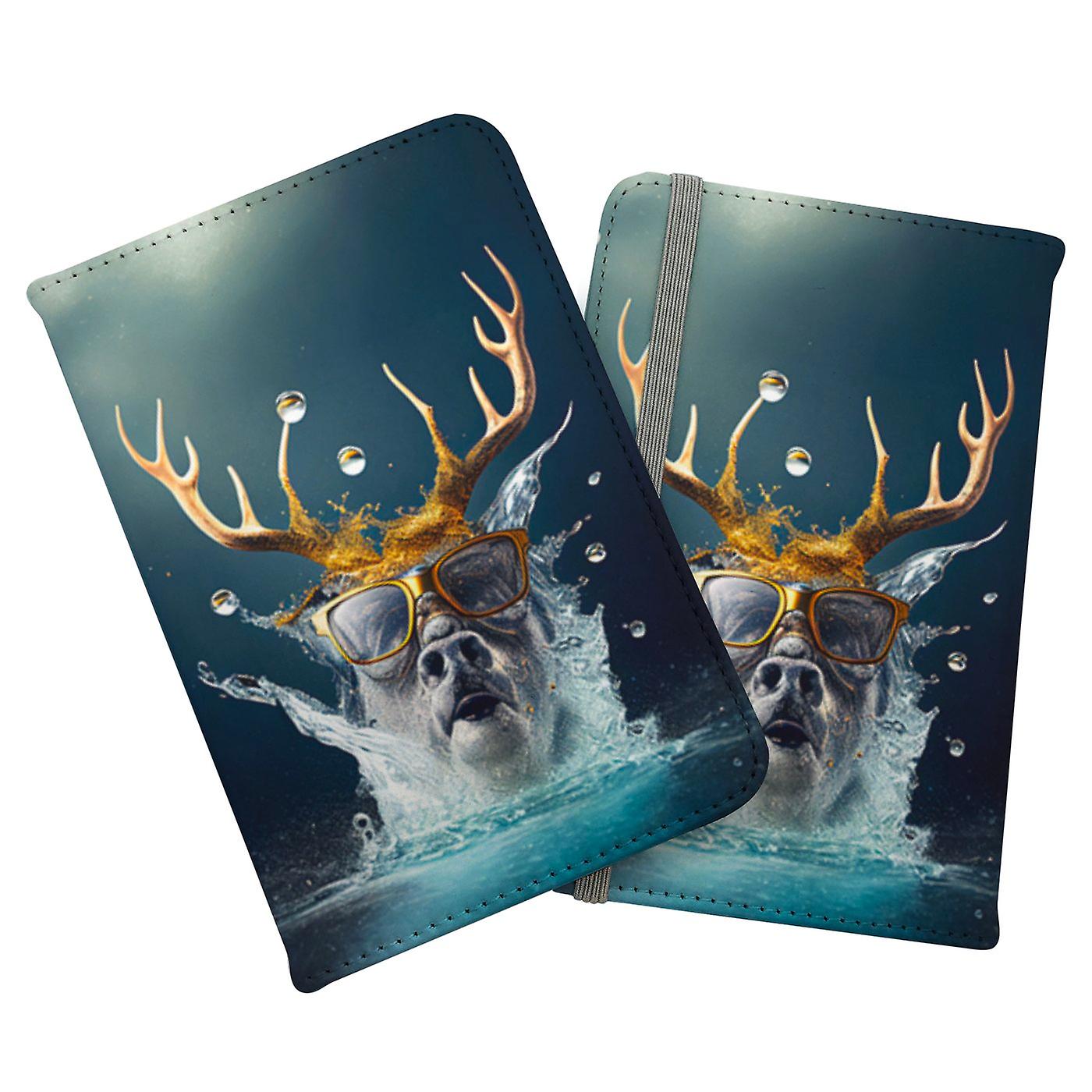 Stag With Glasses Splashart Passport Cover