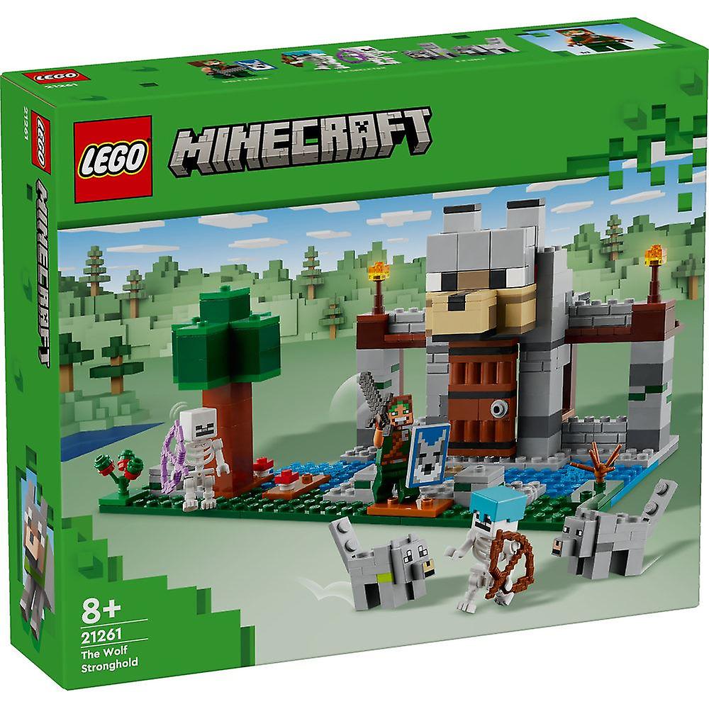 LEGO Minecraft The Wolf Stronghold Fortress Playset 21261