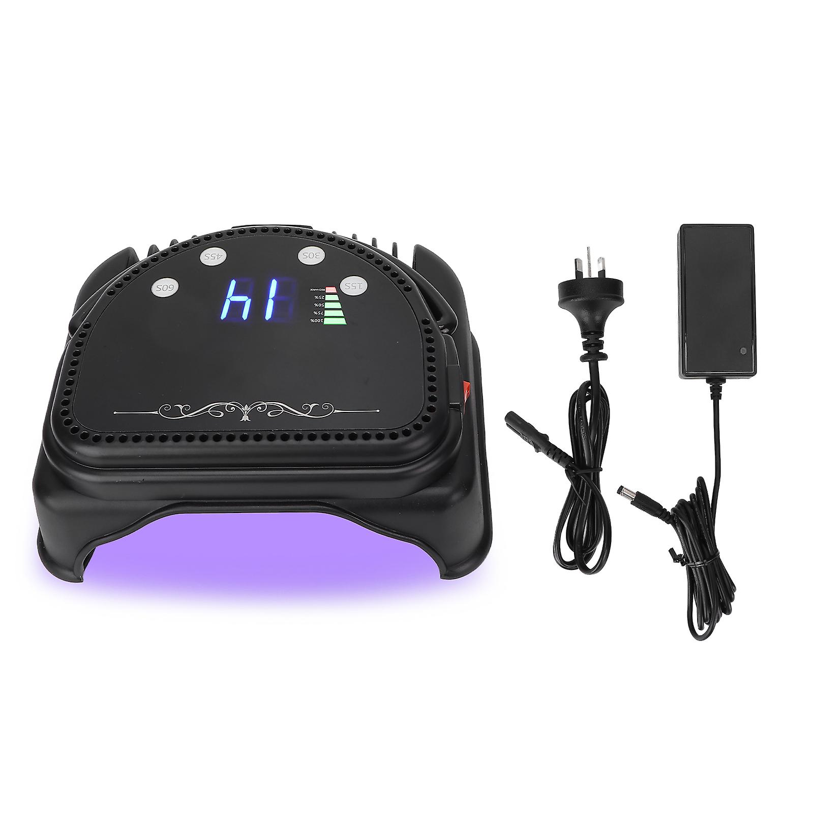 UV LED Nail Lamp 64W Professional LCD Display 4 Timer Setting Gel Polish Curing Lamp