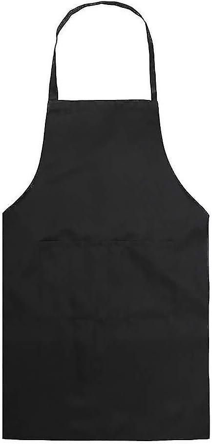Durable and Comfortable Neutral Chef Apron with Washable Front Pocket for Kitchen, Baking, Restauran
