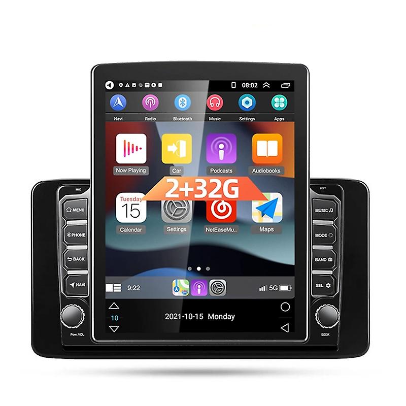 For Skoda Rapid 2 2019-2023 Navigation Stereo Auto Video Multimedia Player For Tesla Style 9.7 Inch