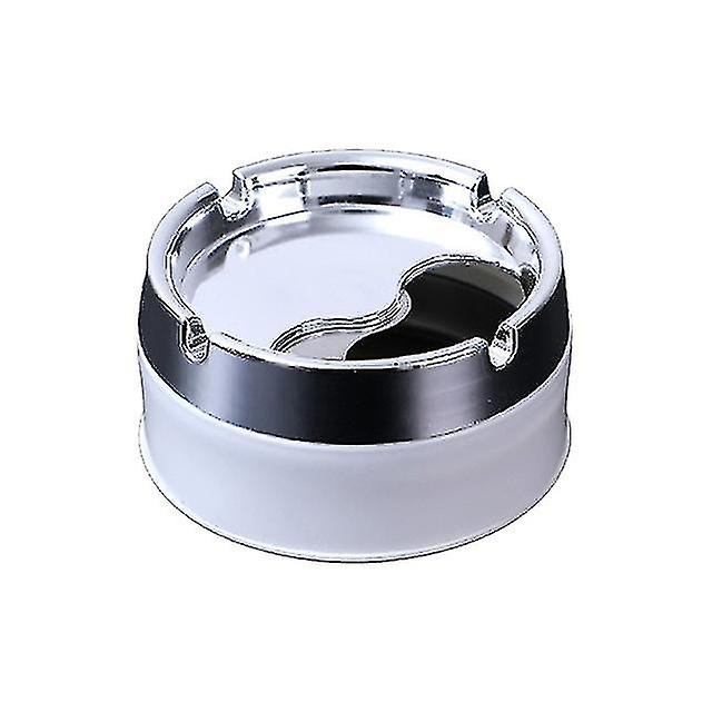 Household Rotatable Stainless Steel Ashtray