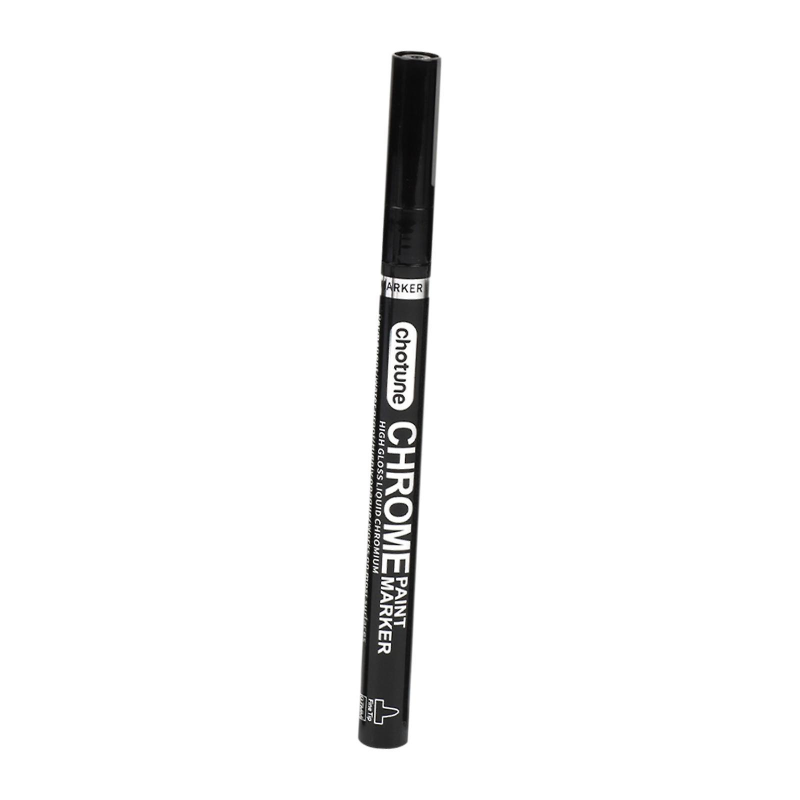 Art Liquid Chrome Marker Metallic Mirror Marker for Model Painting Repairing 0.7mm
