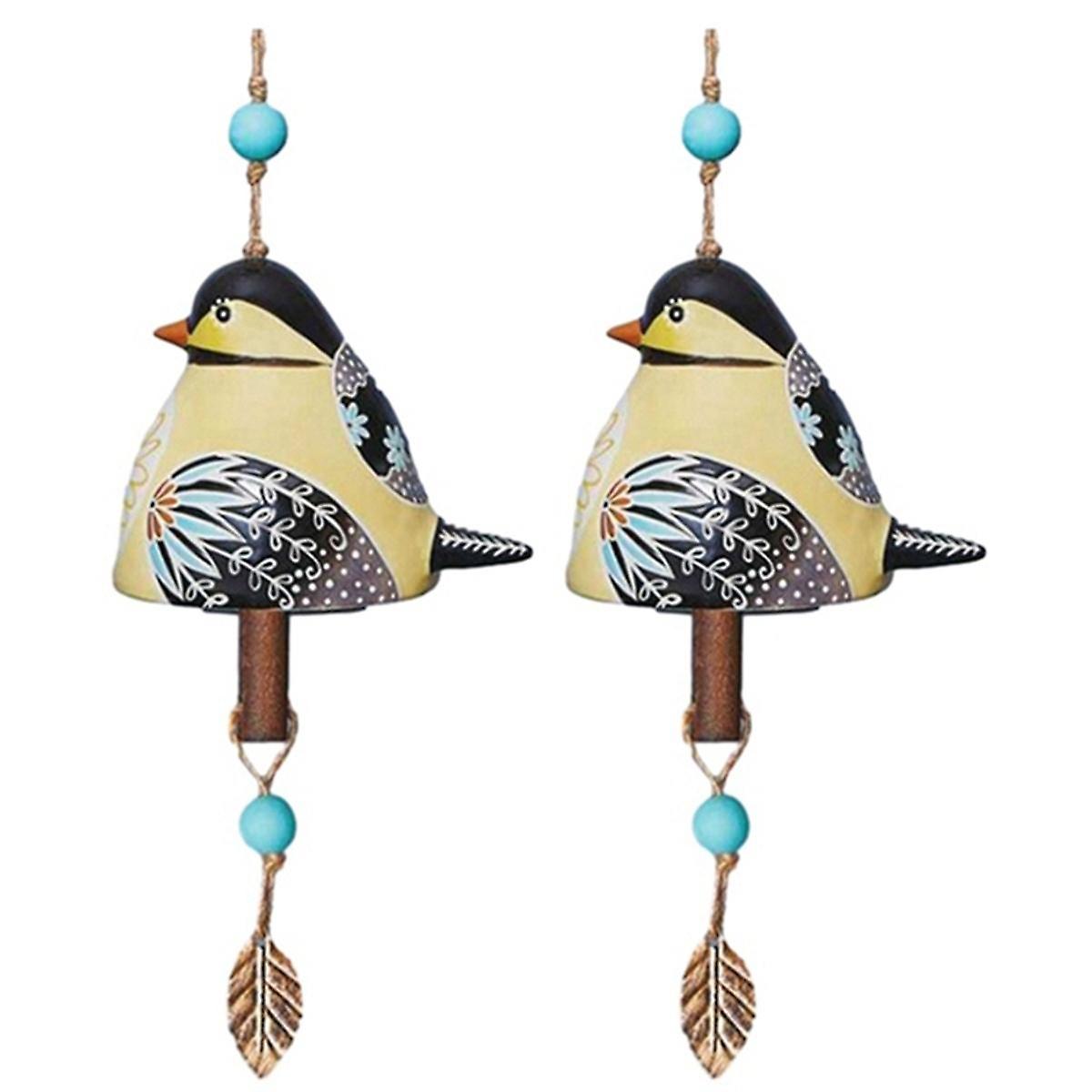 Bird Song Bell, Bird Song Bell Wind Chime, Bird Song Bell Garden Decoration, Hanging Wind Chime,Wind Chime Stand Beige