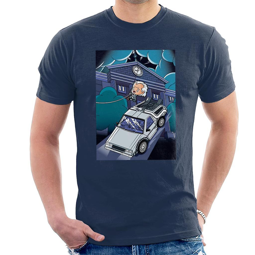 バック・トゥ・ザ・フューチャー 1985 Doc エスケープ 河井 メンズTシャツ