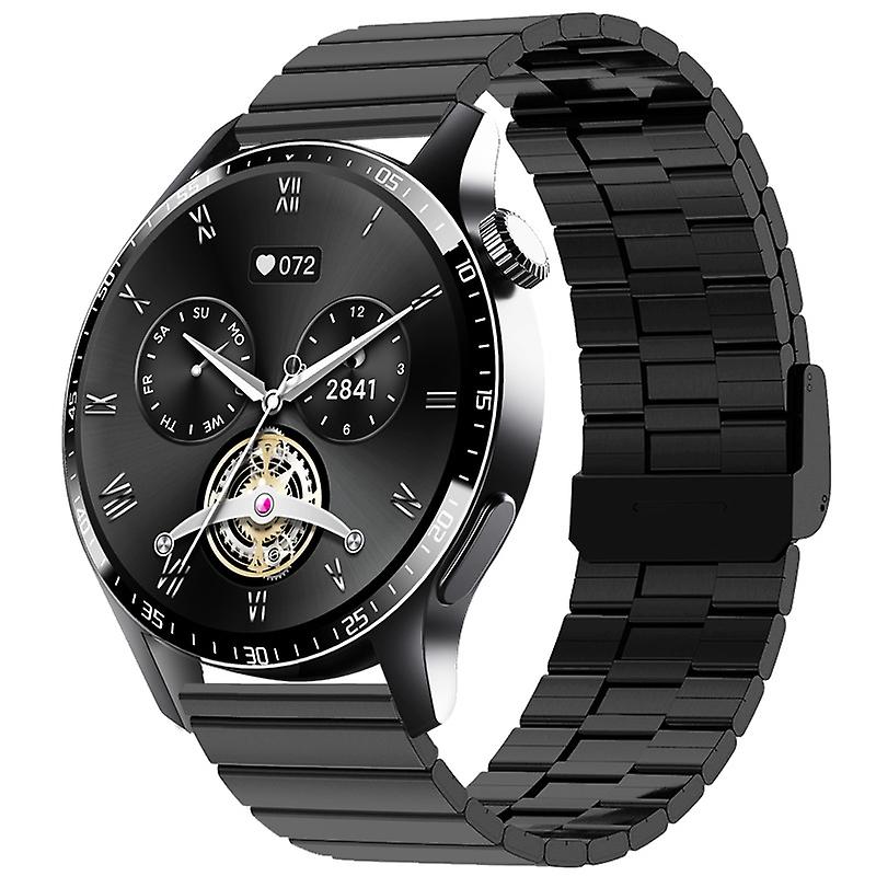 F207 Smart Watch Black Bamboo