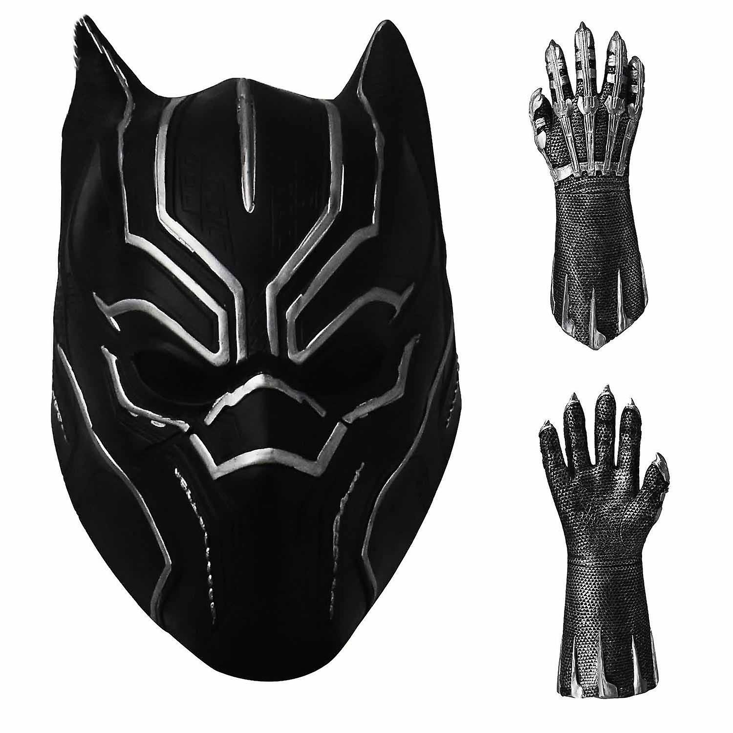 ハロウィンコスマスクハロウィンパンサーラテックスレジンマスク大人のパーティーコスチュームマスクホラーカーニバルコスプレパーティー小道具