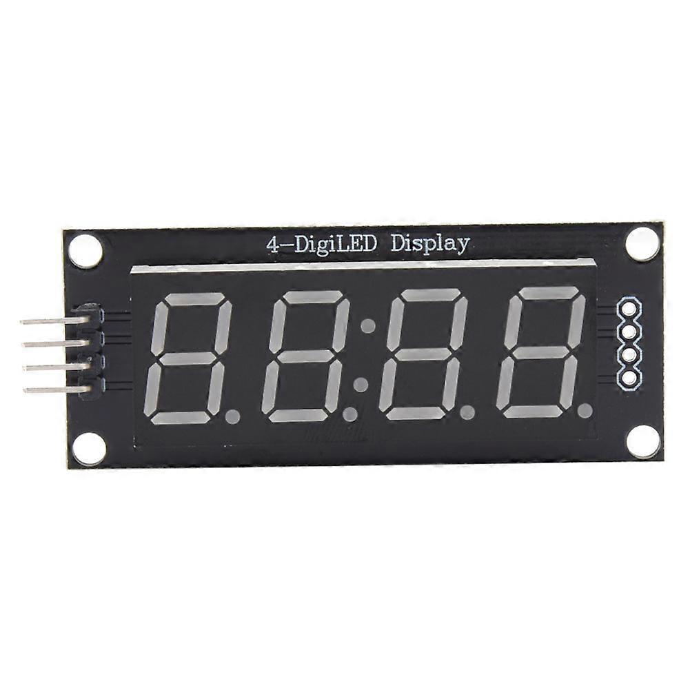 LED Display Tube Module 4-Digit 7-Segment Fits for Arduino Use Library TM1637.hRed