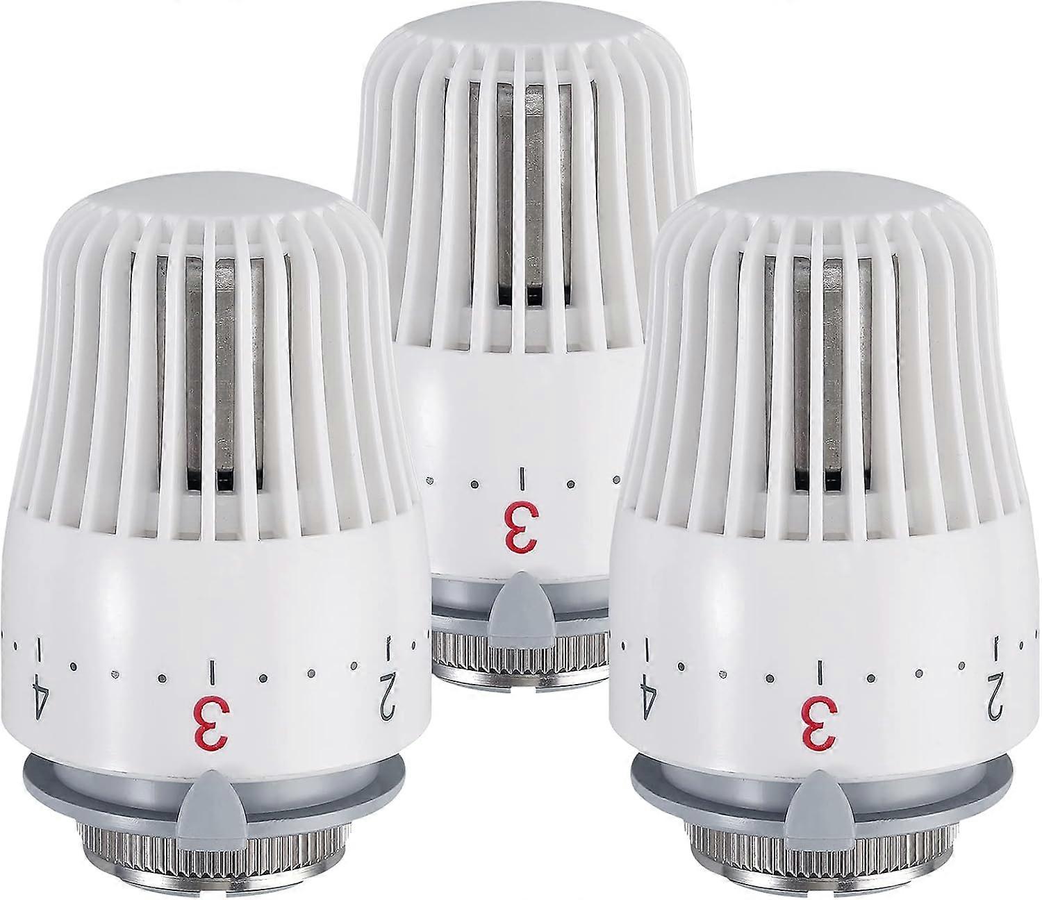 3 Stück Thermostatkopf M30 x 1,5 Ersatzkopf