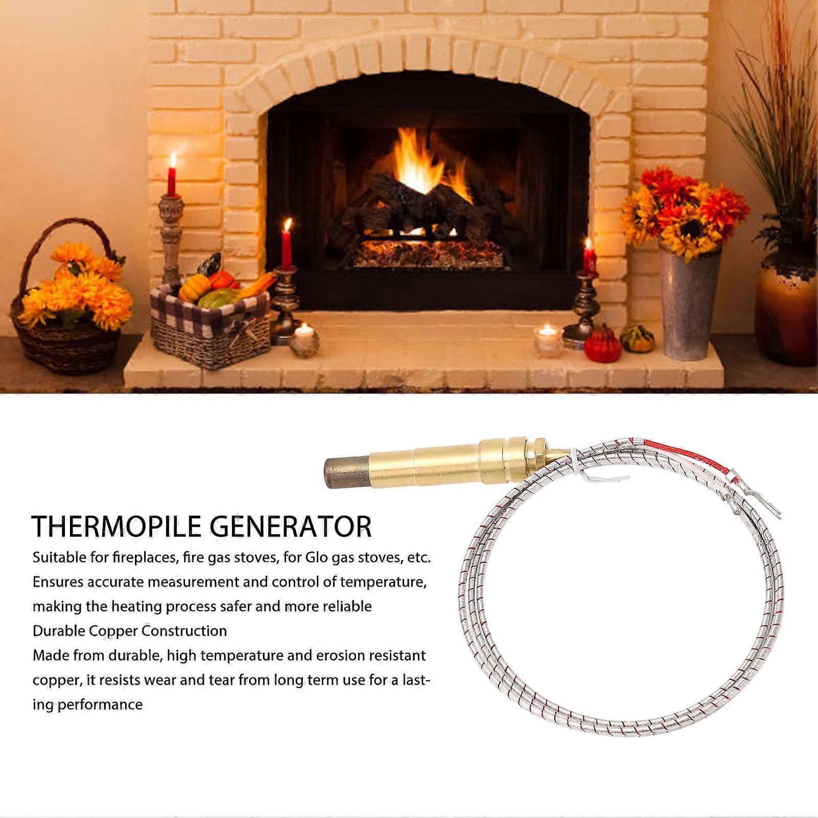Termopila Camino Durevole 36" Generatore Termopila Gas Alta