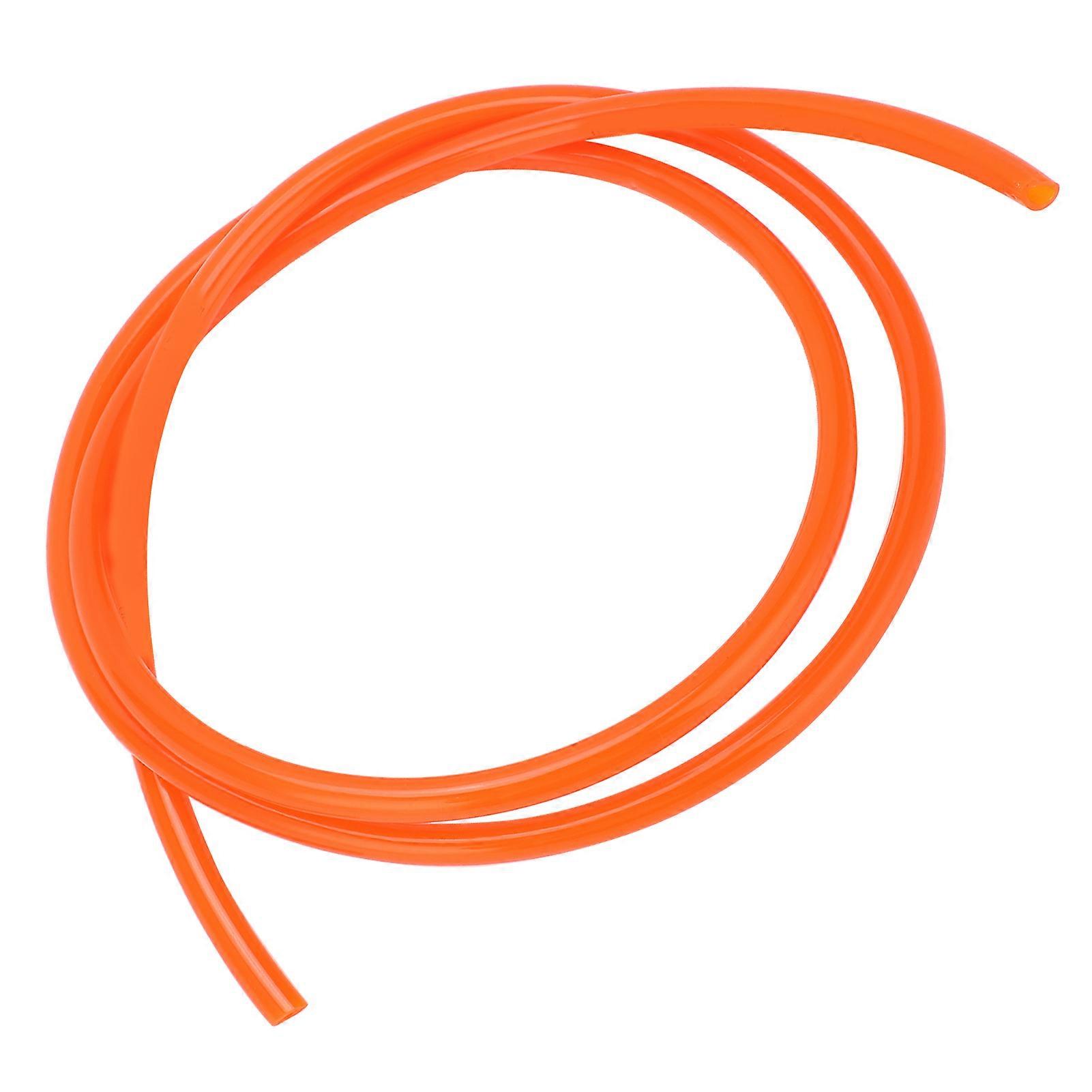 خرطوم هوائي ضاغط هواء مرن أنبوب TPU أنبوب لزيت الوقود الكيميائي Tpu1065 Od10xid6.5orange 10 متر