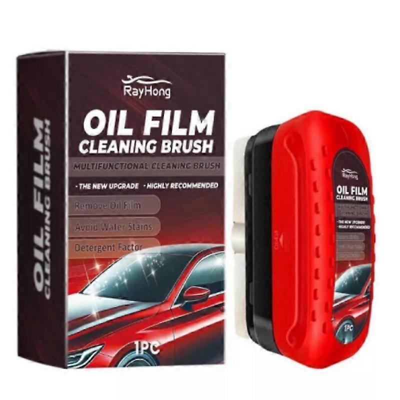 منظف زجاج نافذة السيارة يزيل الأوساخ تنظيف عامل فرشاة تنظيف السيارة مزيل فيلم الزيت أدوات تنظيف زجاج السيارة