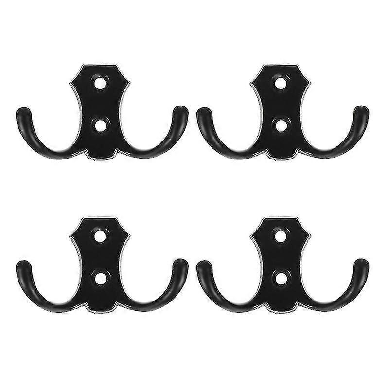 4pcs Storage Hooks, Zinc Alloy Wall Hanger