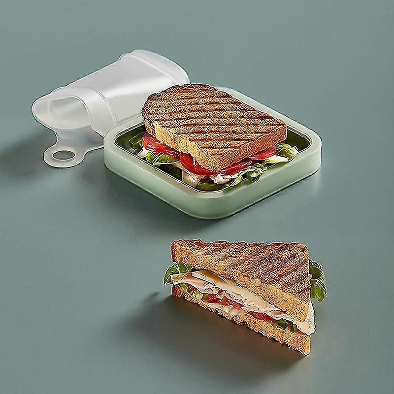 2-Piece Sandwhich Containers for Lunch Boxes and Meal Prep