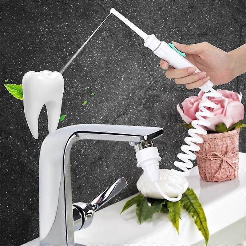 Diş Flosser Musluk Oral Irrigator Diş Flosser Irrigator Taşınabilir Diş Su Jeti Dişler 