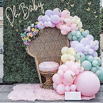 Macaron Blu Coriandoli Palloncino Ghirlanda Festa Di Buon Compleanno Palloncini K Arco Decorazione Baby Shower Ragazza Decorazioni Feste Di Matrimonio Bomboniere Feste Da 6,75 € | DHgate