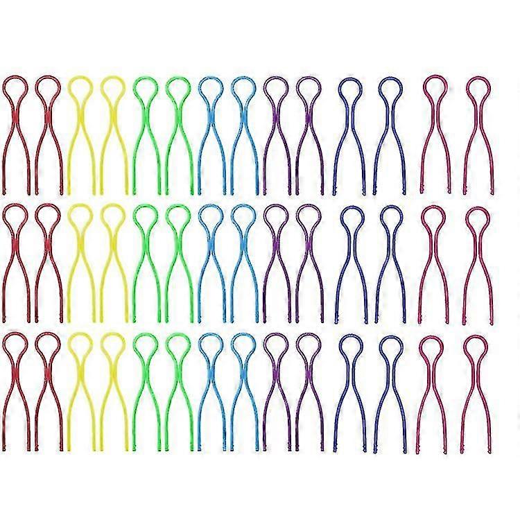 100pcs Plastic Spool Holder Bobbin Clips,colorful Bobbin Spool Holder Clips Thread Holder Thread Clips Bobbin Shelves