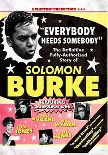 Solomon Burke Everybody Needs Somebody DVD (2007) cert E NEW - Region 2