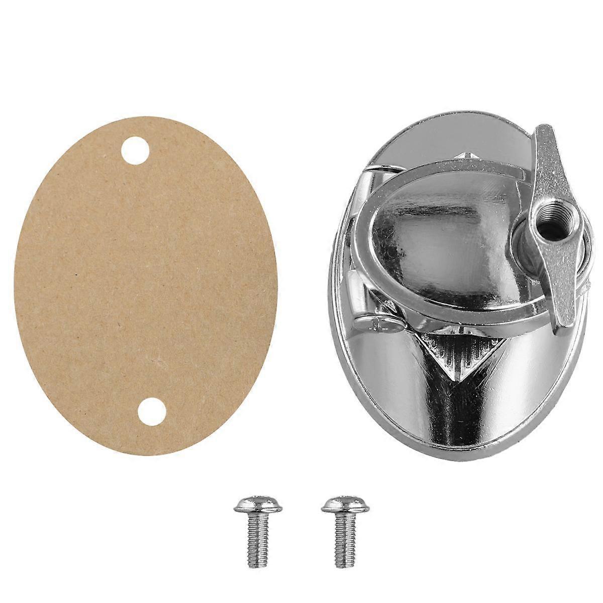 Bass Drum Mount Bracket Chrome Floor Drum Leg Bracket for Percussion Instrument Accessories