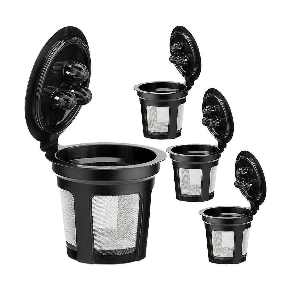 Reusable Three-Hole Coffee Capsule Filter Accessories for Ninja CFP301 CFP201 CFP307 Dual Brew Pro