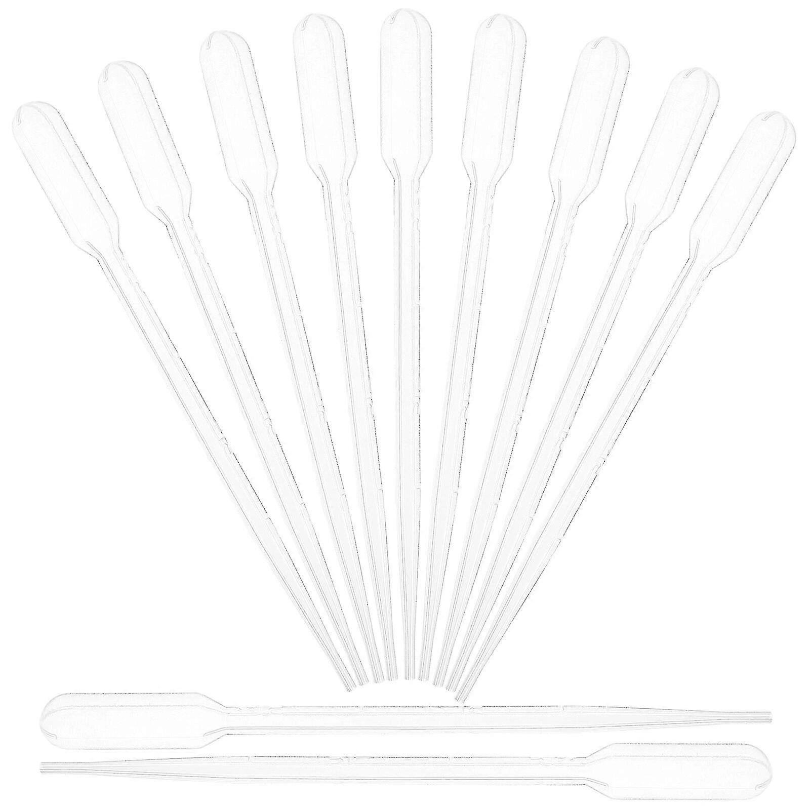 200pcs 2ml Droppers Transfer Pipette Practical Pipettes With Scale