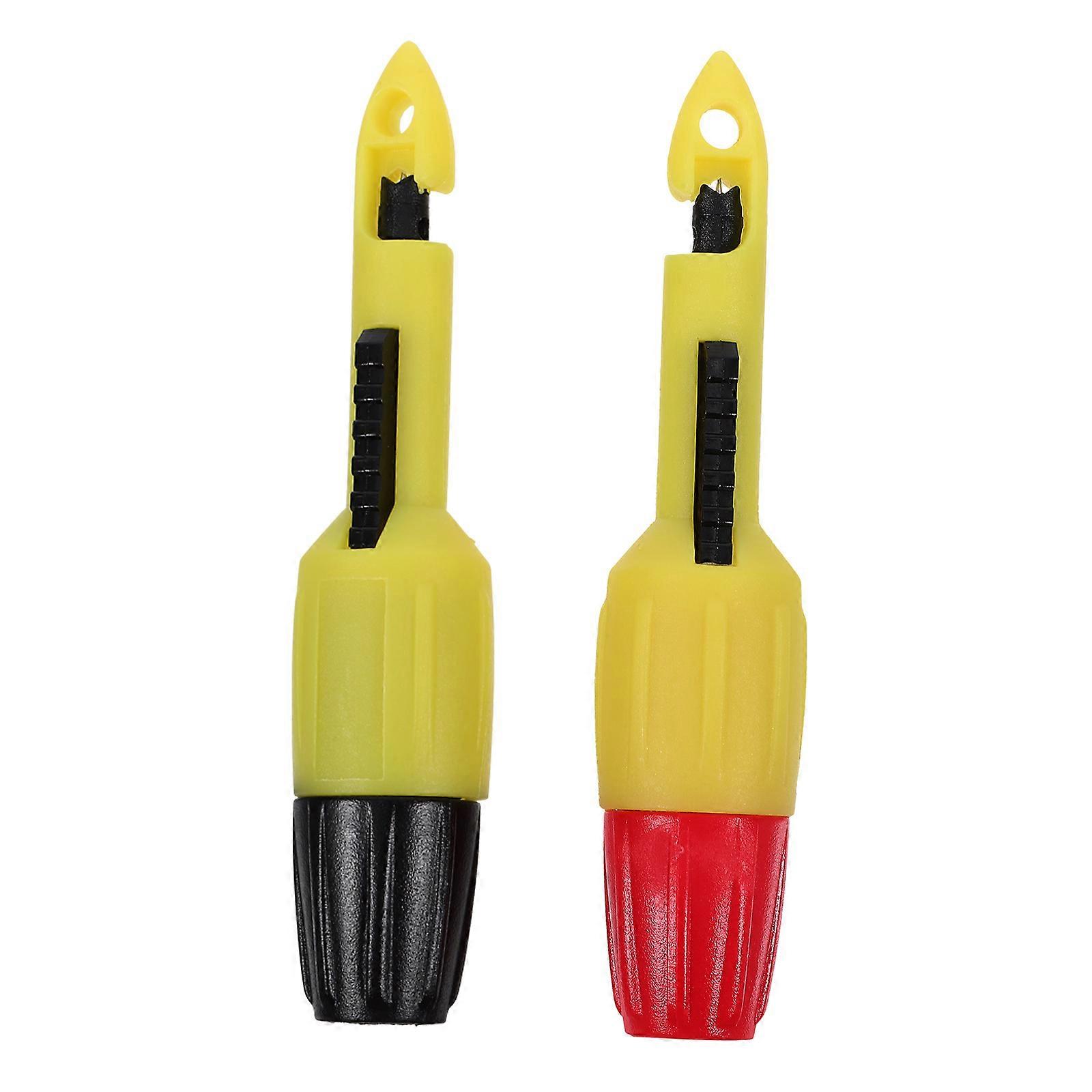 2pcs Test Probes Multimeter Test Probes Circuit Test Probes Wire Piercing Probe