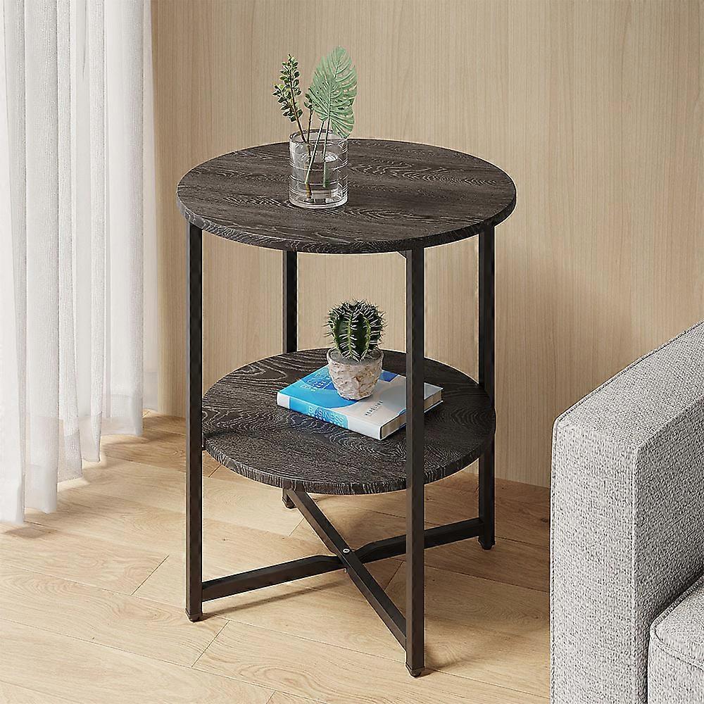 2 Tier Small Round Coffee Table