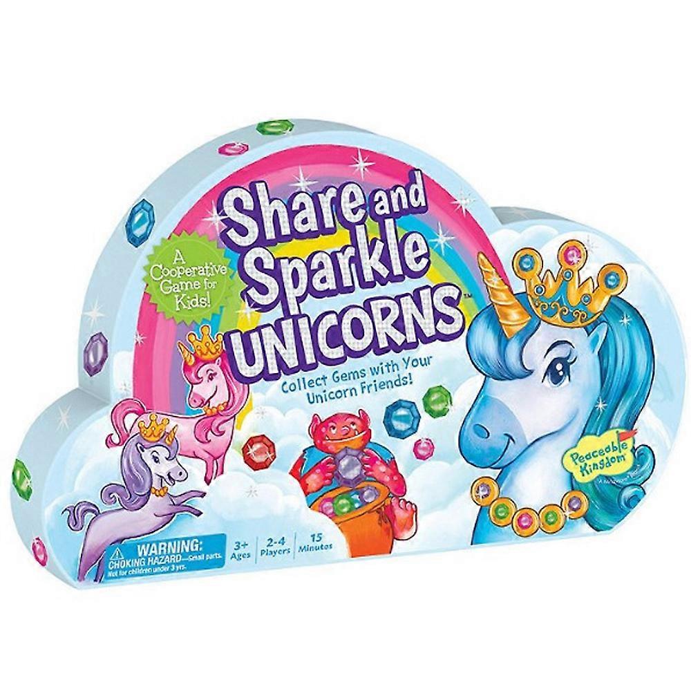 Share and Sparkle Unicorns Fun and Engaging Kids Game for Family Entertainment