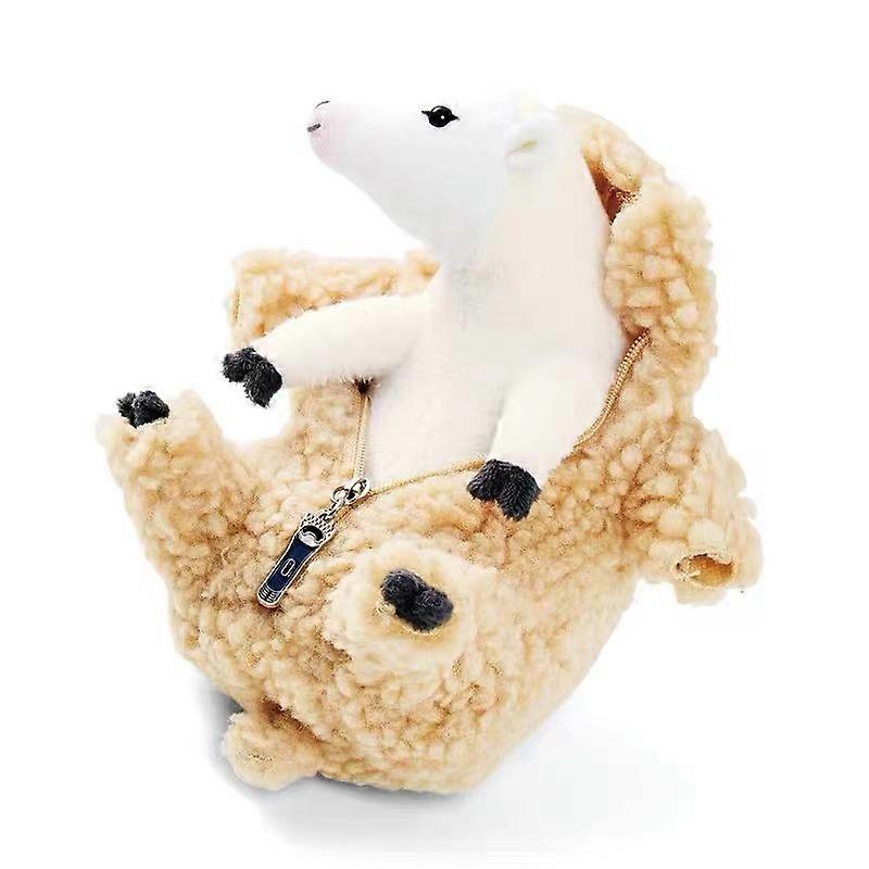 Fleece removable sheep plush toy | Fruugo JP