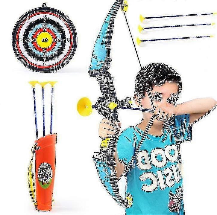 Bow And Arrow For Kids With Archery Bow With Cups Arrows, Target