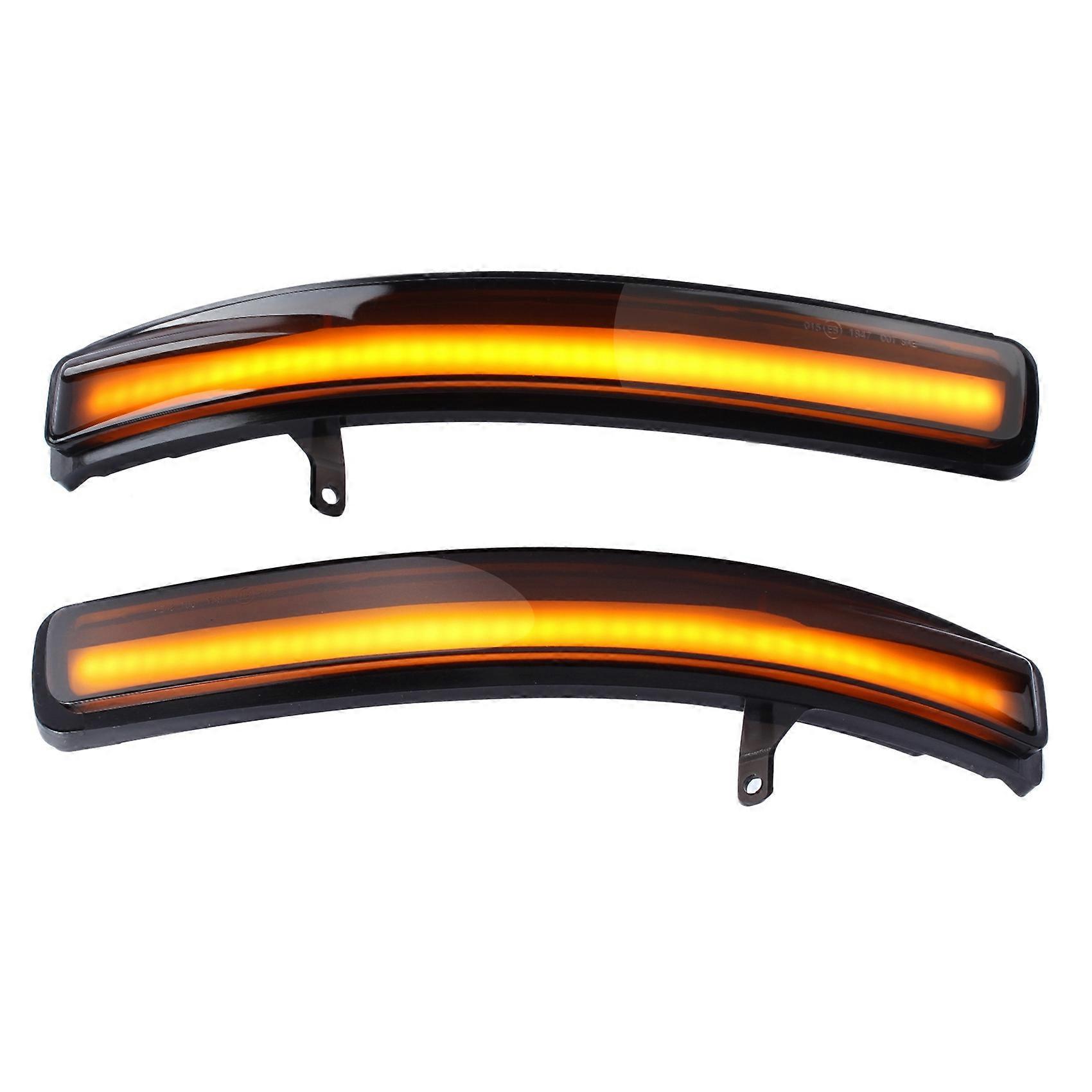 For Explorer 2011-2019 Car Dynamic LED Turn Signal Light Rearview Mirror Light Indicator