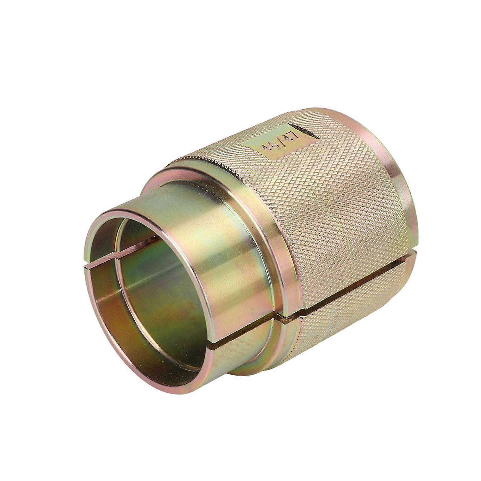 Motorcycle Fork Seal Driver Tool Split Design Carbon Steel for Traditional Inverted Front Forks 46mm/1.81in 47mm/1.85in