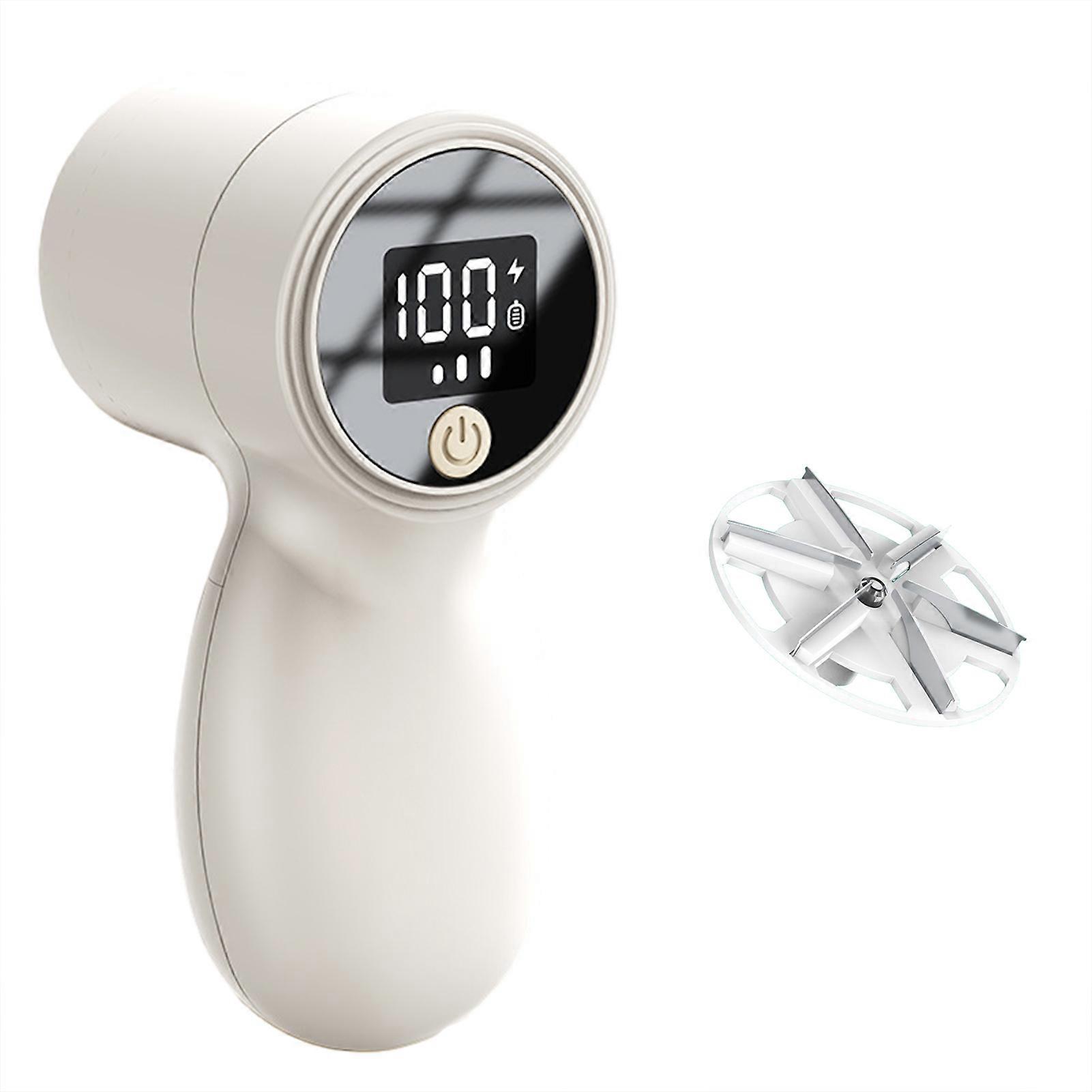 3-Speed Digital Display Electric Lint Remover Durable Portable Hairball Trimmer for Sofa Bed Sheet