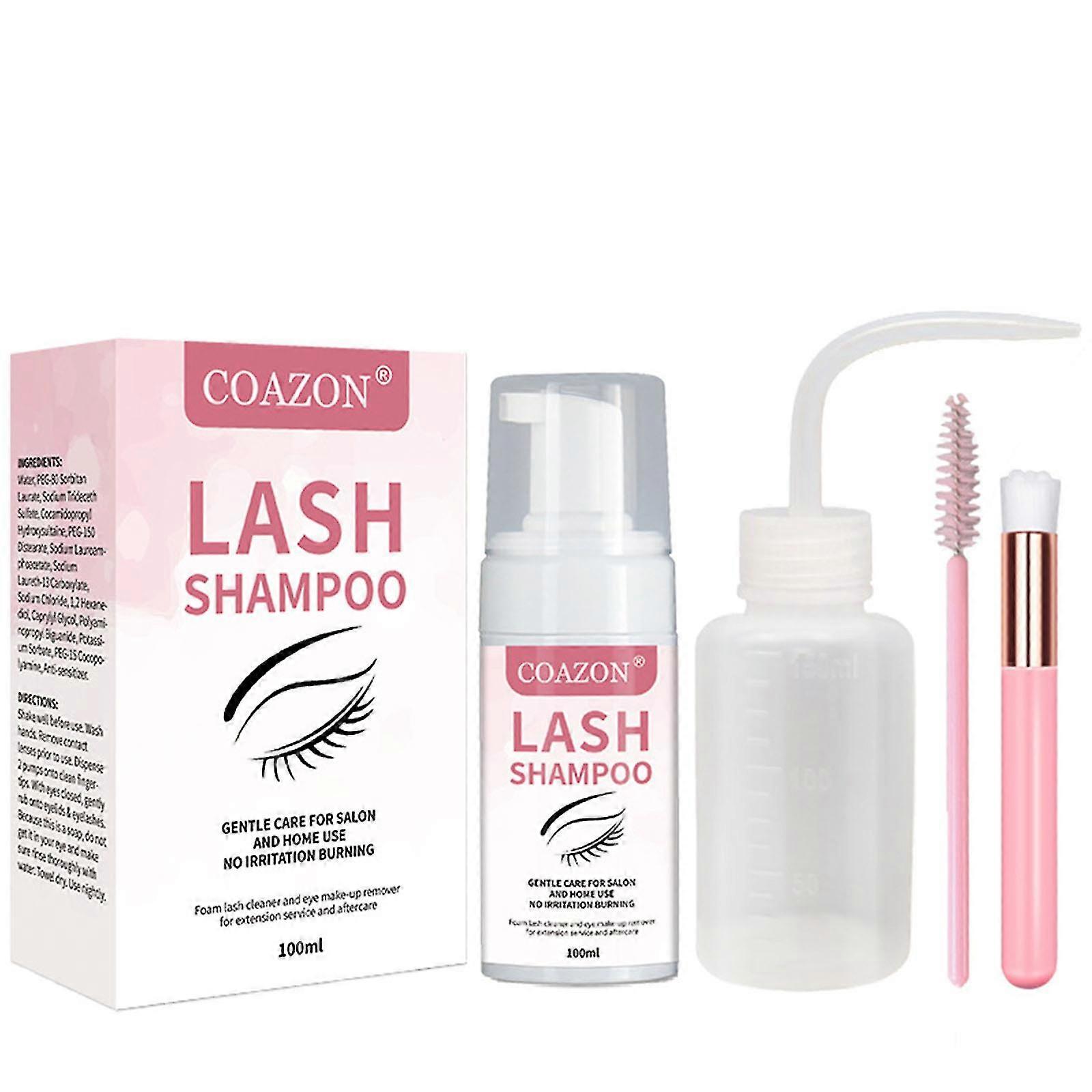 Lash Shampoo For Lash Extension Eyelash Extension Cleanser Lash Cleaning Kit