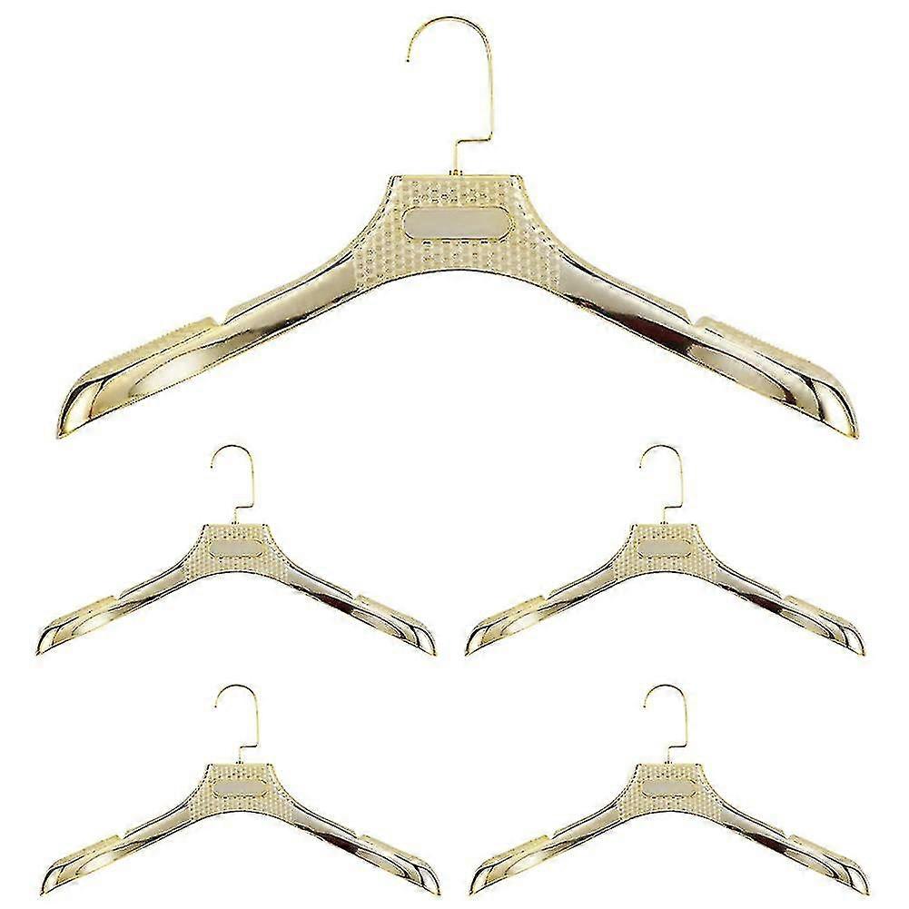 Rutschfeste goldene Kleidung Store Kleiderbügel Kunststoff Kleiderbügel Kleiderständer Hosenständer Herren Damen Hose Clip Erwachsene Kleidung Unterstützung