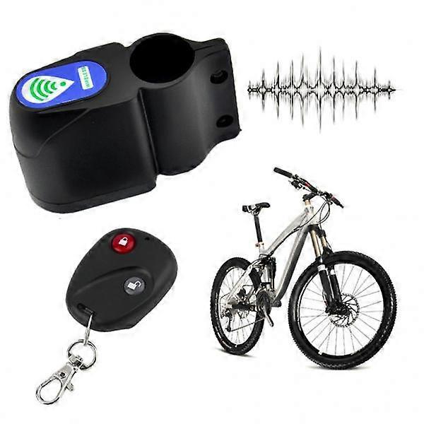 ZK-Remote control bicycle alarm lock security system wireless anti-theft bicycle lock bicycle padlock device alarm accessories