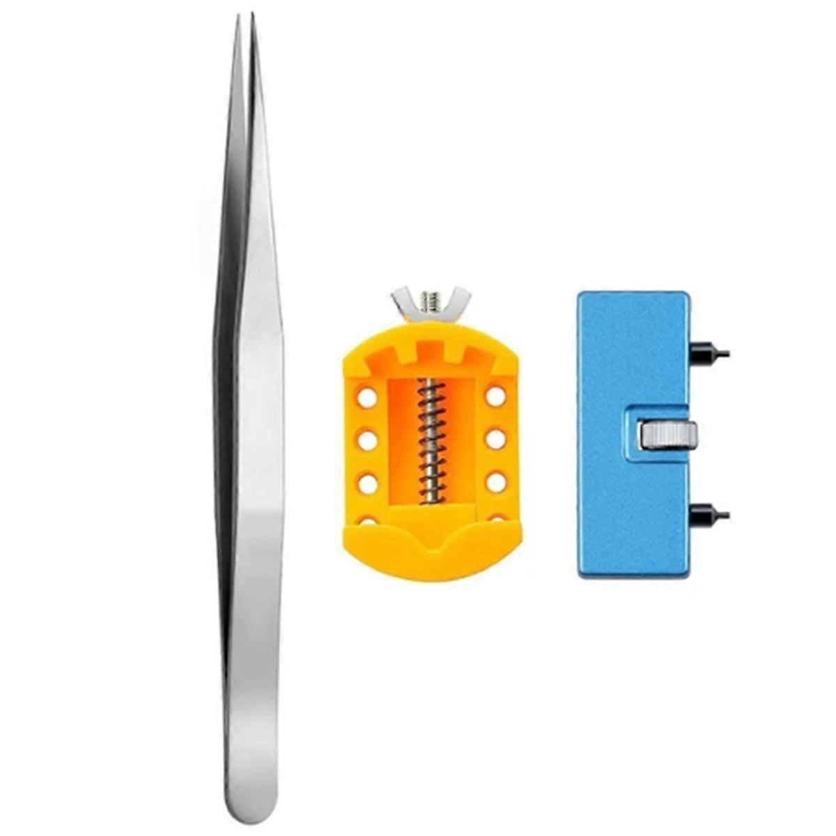 Watchmaker Repair Tool Kit Watch Opener Wrench Back Cover Remover Opening Tools for Battery Change