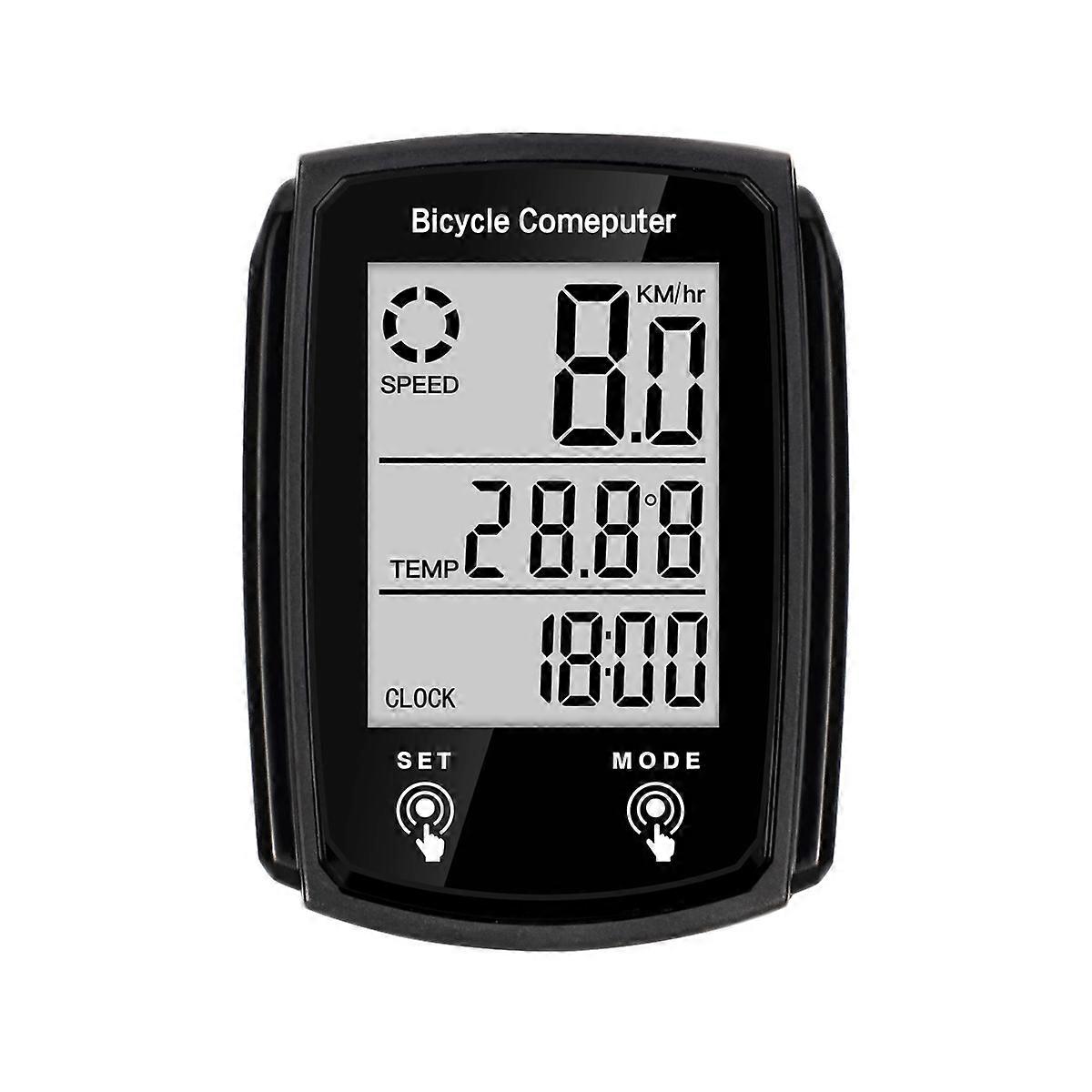 Bicycle Computers Bicycle Computer Wired Backlight Odometer Road Mountain Bike Touch Screen Speedometer