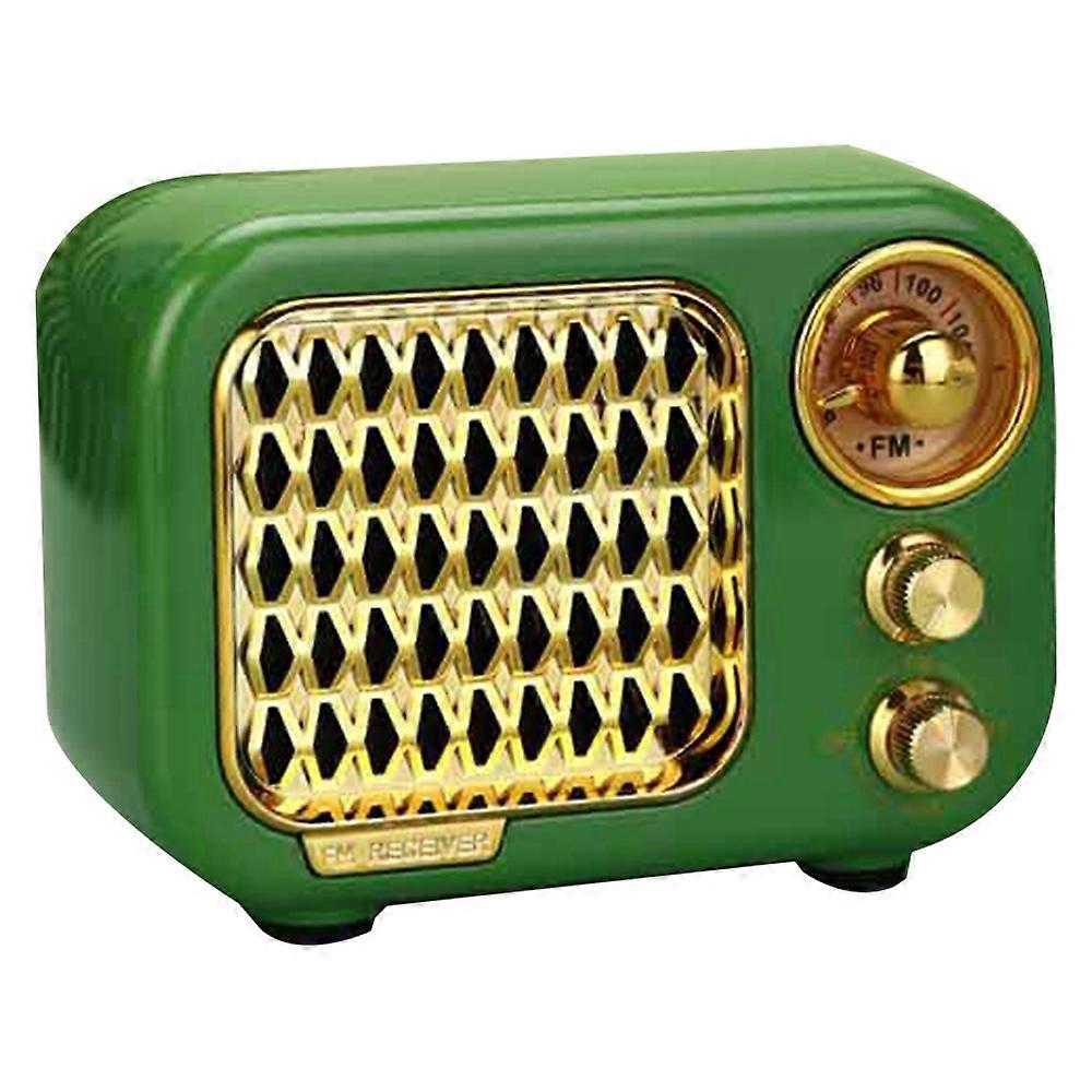 Classical Retro Radio Receiver Portable Mini FM MP3 Radio Stereo Bluetooth Radio Speaker AUX USB Ra