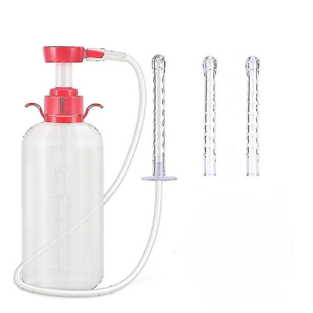 600ml Healthy Vaginal Clearner Anal Douche Enema Tool