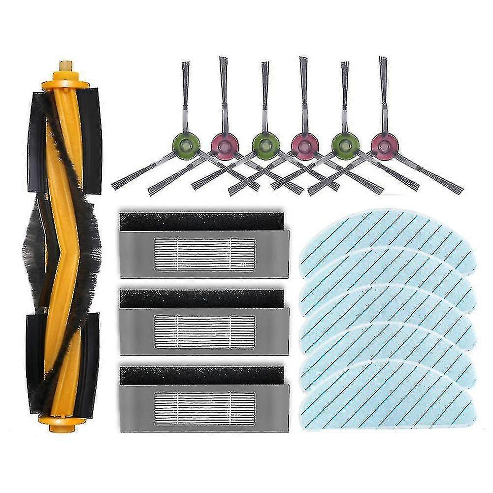 Main Side Brush Mop Filter Replacement Accessories Compatible With Ecovacs Deebot
