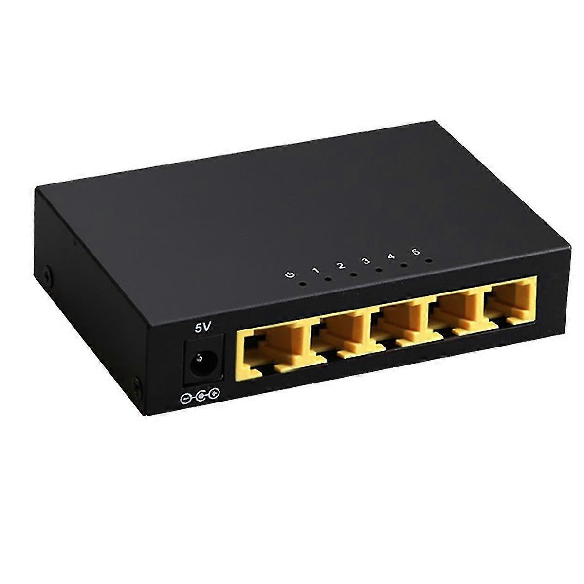 Txe153 5-port 100 Unmanaged Switch Network Splitter Eu Plug