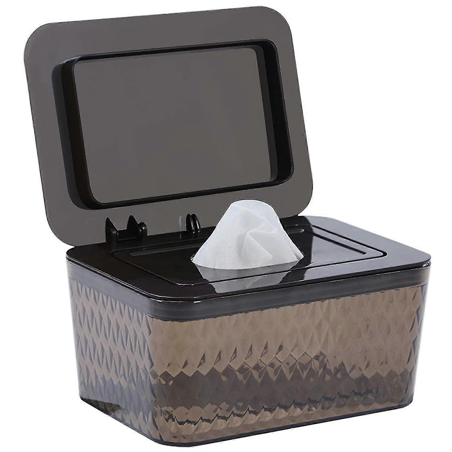 Wipes Dispenser Seal-designed Wipe Dispenser Holder Wipes Case Box, Dust-proof & Non-slip