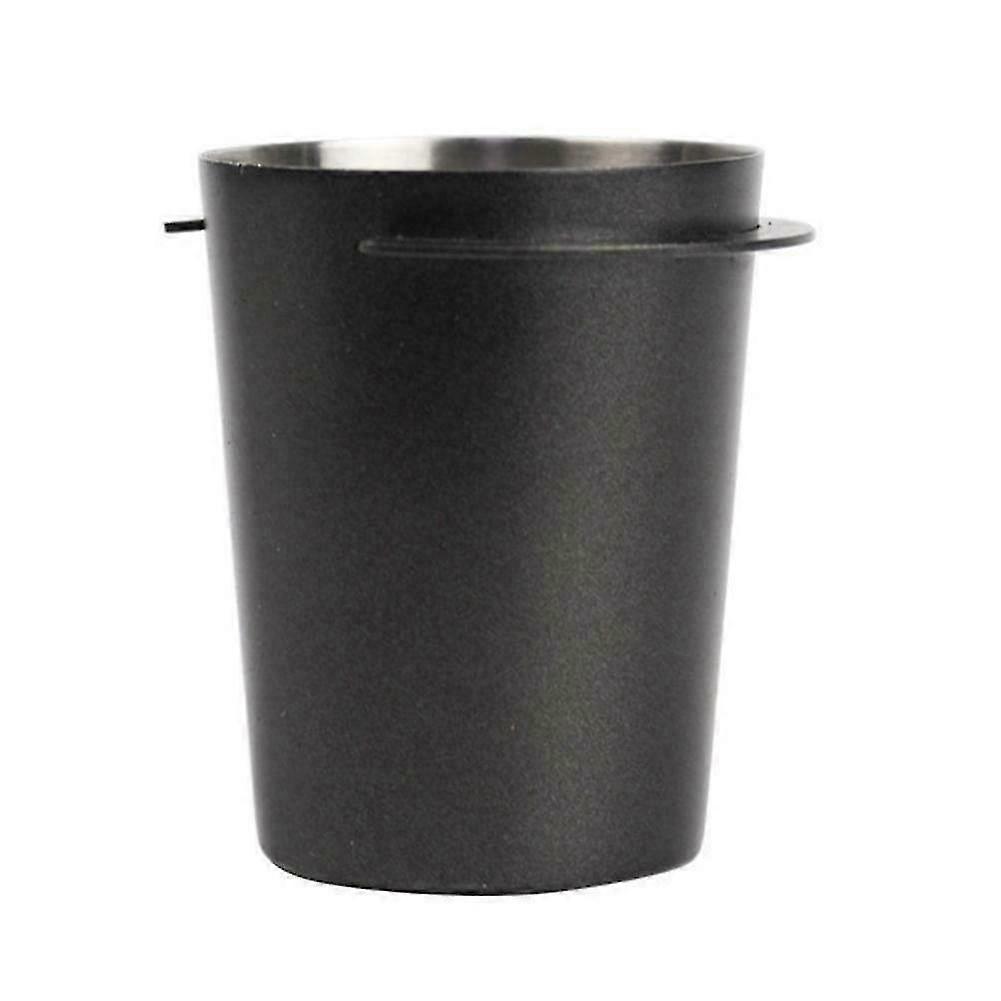 Dosing Cup Steel Coffee Sniffing Mug Espresso Machine Tool E4t1.(black)(1pcs)