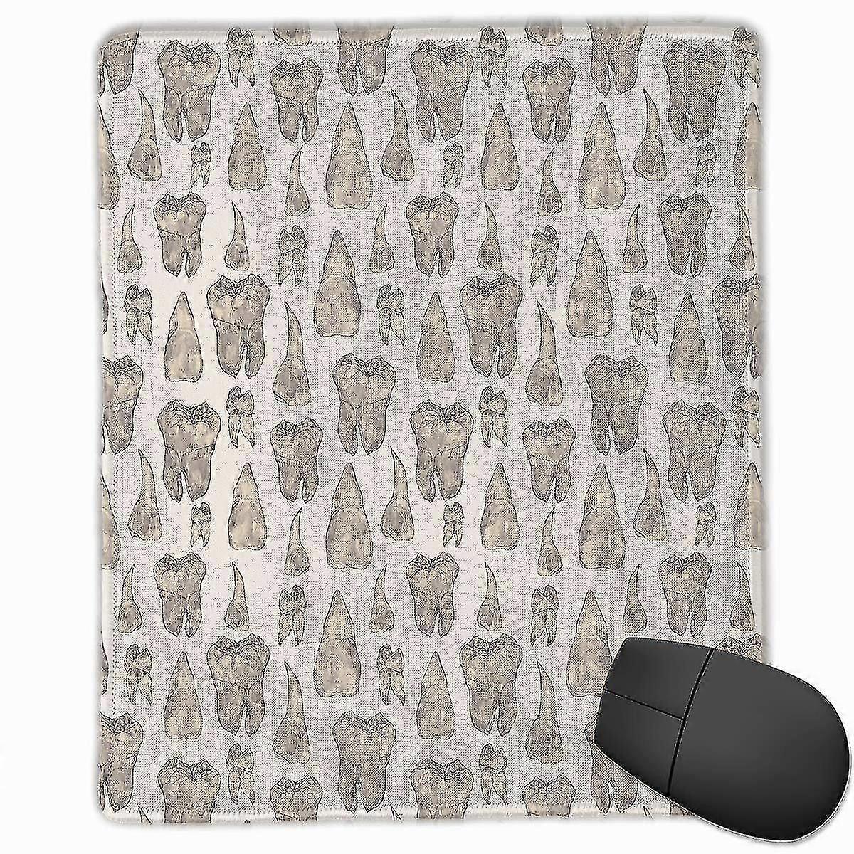 Mouse Office Pads Pattern Space Home Yanteng Sharp Teeth