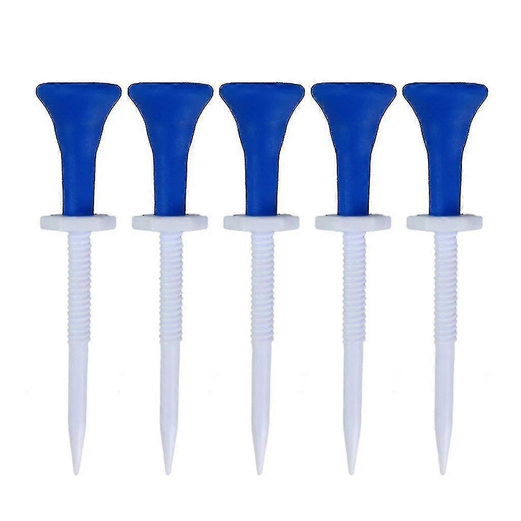 5 Pcs Height Adjustable Golf Tee Ball-nails Golf Ball Holder