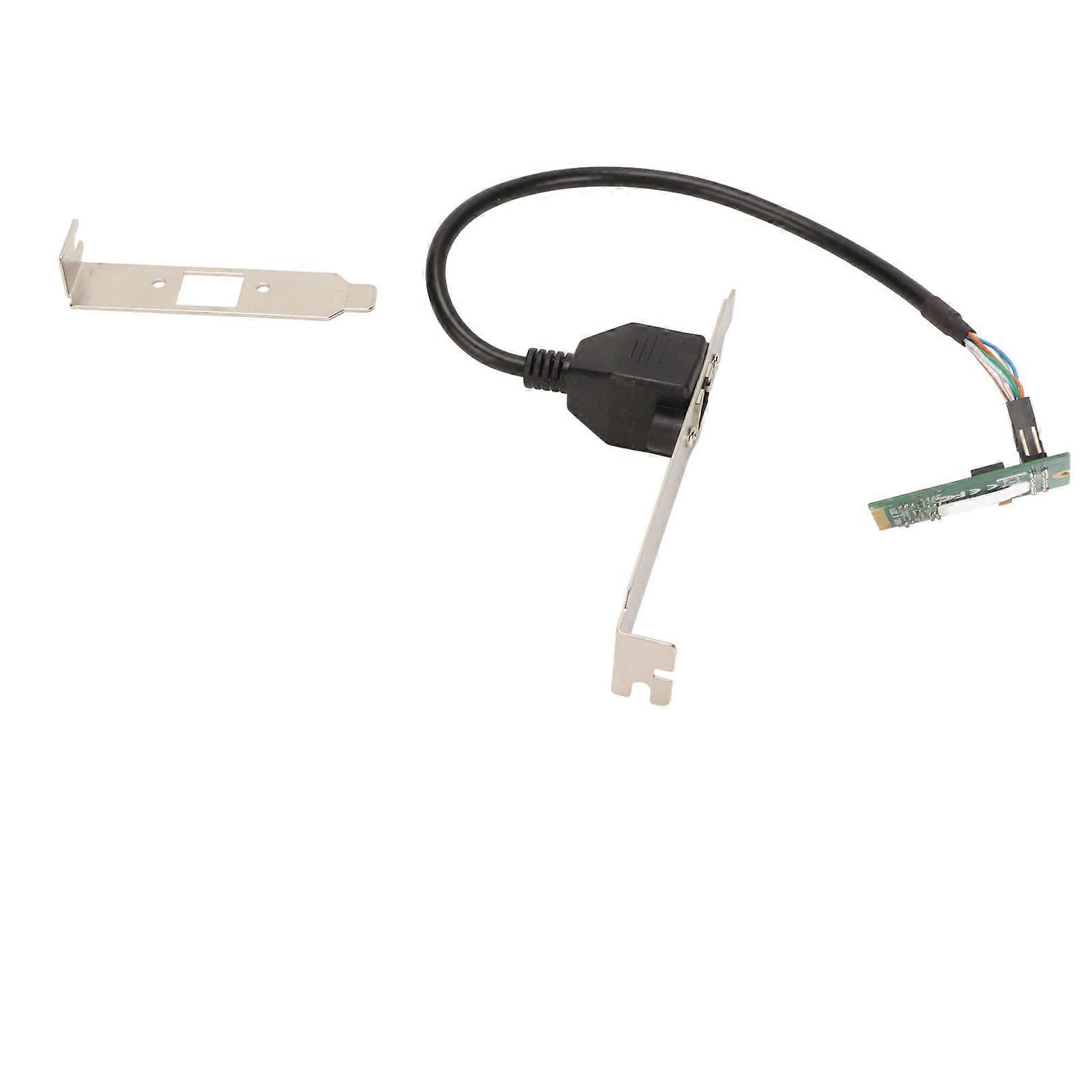 M.2 B M Server NIC Single Port Gigabit Internet Adaptateur 2.5G Plug and Play RJ45 Server Carte réseau pour Windows 10 32 64bit YEMMA