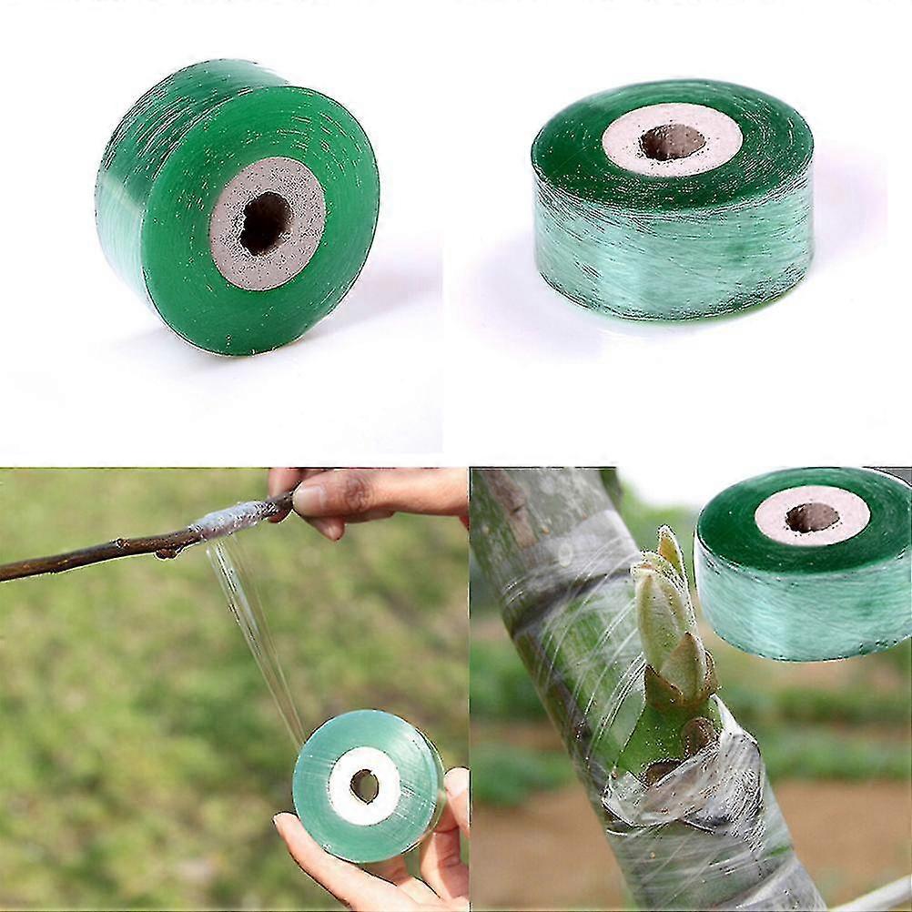 1roll 2cm X 100m Plants Tools Self-adhesive Nursery Grafting Tape Stretchable Garden Flower Vegetable Grafting Tapes Supplies
