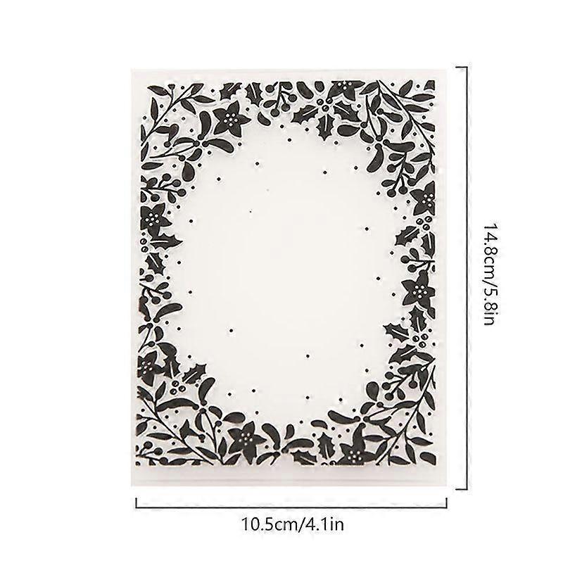 1PC 3D Texture Template DIY Scrapbooking Embossing Folder Paper Craft Flower Background Photo Album